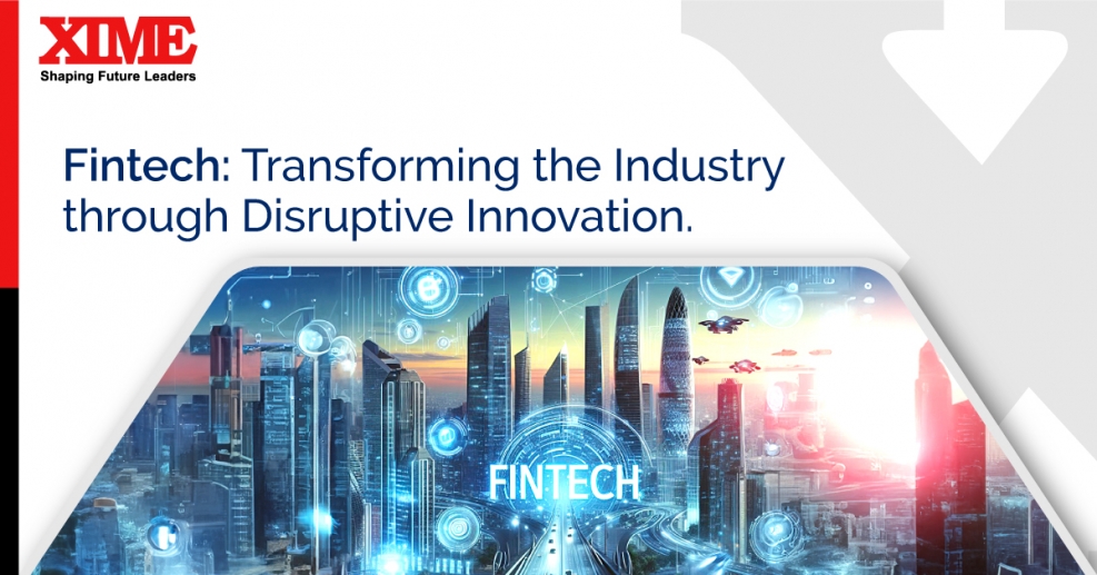 Fintech: Transforming the Industry through Disruptive Innovation